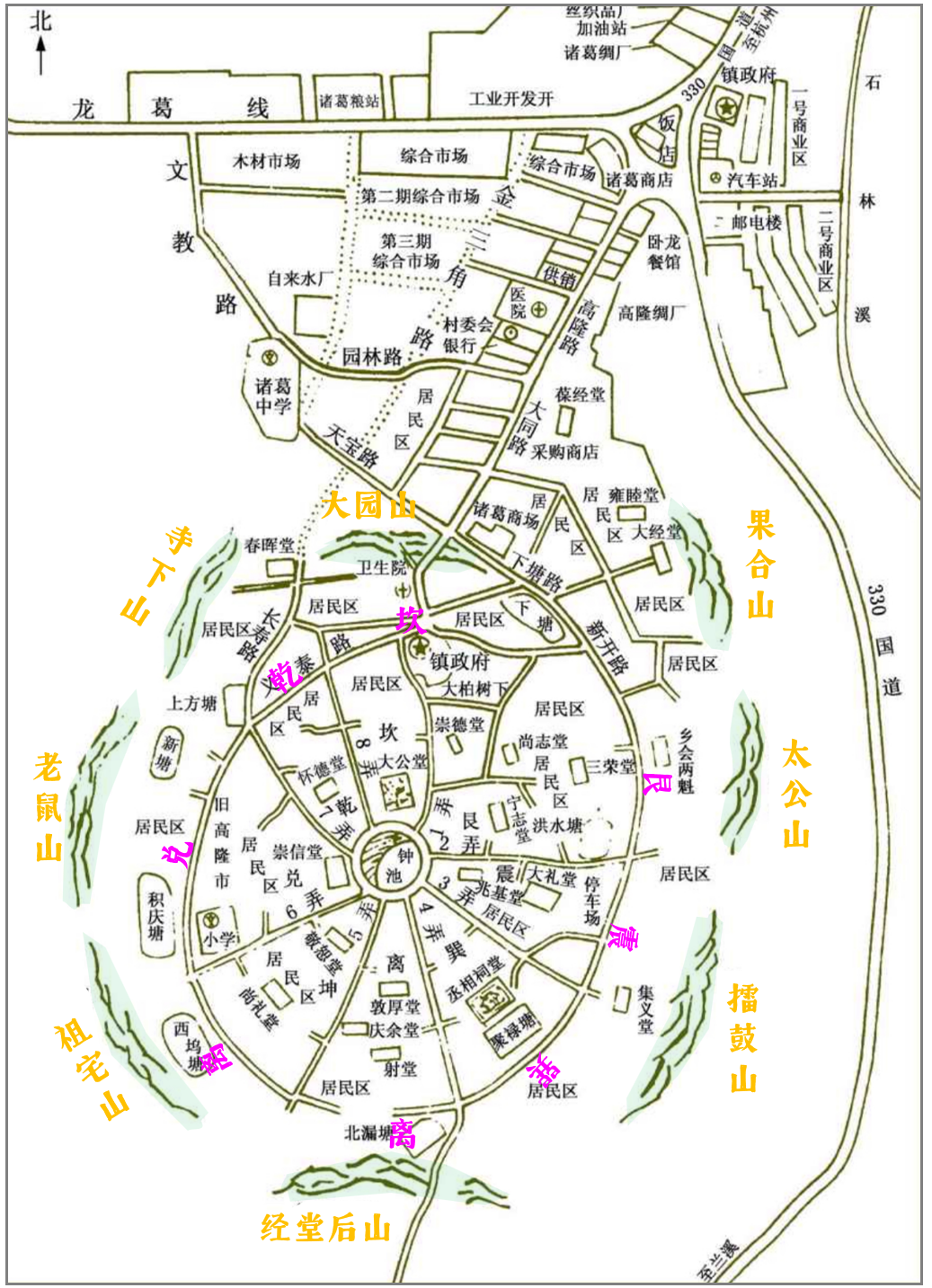 现实版的风水宝地 | 诸葛八卦村